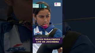 Sheetal starts with a perfect 10  Paralympics Archery Highlights  JioCinema [upl. by Nreval635]