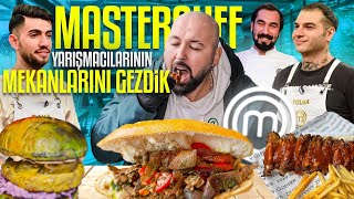 MASTERCHEF YARIŞMACILARININ MASLAK SANAYİDEKİ RESTORANLARINA GİTTİM [upl. by Gaal963]