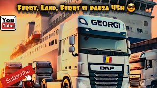 Ferry RødbyPuttgarden Pauza 45h relaxare si mancare [upl. by Savadove129]