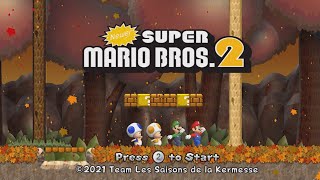 Newer Super Mario Bros2 16 Walkthrough 100 [upl. by Harlene]