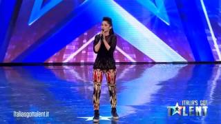 Lodovica Comello  Italias Got Talent [upl. by Nnael]