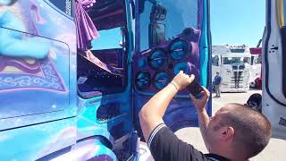 Misano 2024 Camion Decorati  Truck Show Iveco Alladin [upl. by Siskind177]