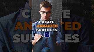 Make Your Videos Engaging with Animated Subtitles in Premiere Pro [upl. by Bria]