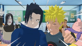 LA RENTREE DE NARUTO ET SASUKE  😅​🤣​ [upl. by Maram]