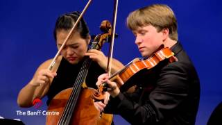 BISQC 2013  Calidore String Quartet  Felix Mendelssohn Quartet in A minor [upl. by Asilrak]