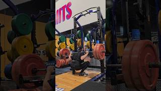 225 lb 102 kg ATG squat for 10 62kg [upl. by Courtund186]