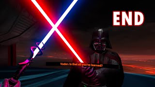 Vader Immortal VR END  Vader [upl. by Nauqel695]