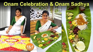 Onam celebration amp Onam Sadhya  Onam special Traditional Kerala food at The Tribal Cafe Bangalore [upl. by Kal]