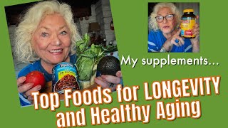 How Many of These Top 14 AntiAging Foods Are in Your Diet  My Supplements at 87 [upl. by Lindahl]