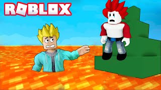 FLOOR IS FULL OF LAVA 🔥🔥 Lava Game In Roblox  Motu Aur Khaleel Gameplay [upl. by Arther]