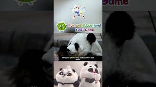 The Panda Song  The Animal Song  PANDA  Cute panda  EduFam cocomelon kidssong chicken [upl. by Atsuj]