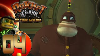 Ratchet amp Clank Up Your Arsenal PS3 Part 4 Qwarks Reason [upl. by Salchunas]