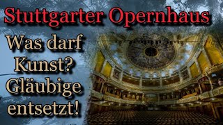 Aufführung in der Staatsoper Stuttgart verhöhnt Christen [upl. by Sidnarb]