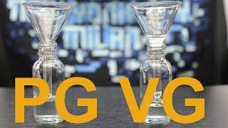 Difference PG vs VG Ejuice Safe Side Effects [upl. by Arfihs693]