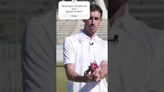 Mitchell starc bowling tips fastbowler mitchellstarc short [upl. by Gradey873]