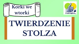 KORKI WE WTORKI cz29 Twierdzenie Stolza korepetycjezmatematyki matematyka [upl. by Tsan607]