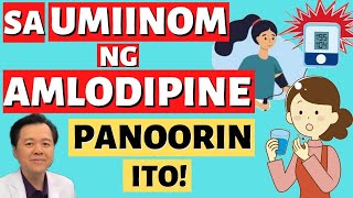 Sa Umiinom ng AMLODIPINE Panoorin Ito  By Doc Willie Ong Internist and Cardiologist [upl. by Annaliese]