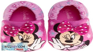 Girls Slippers Indoor House Shoes Warm Plush Slip Ons ToddlerLittle Kid Review [upl. by Norma]