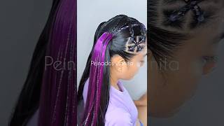 Idea de Halloween 🕷🎃🧙‍♀️ halloween peinados ideas peinadosfaciles hairtutorial updo fypシ゚ [upl. by Redleh537]