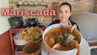 Como hacer MARISCADA fácil y muy SABROSA🦐🦞😋😋 [upl. by Sirred]