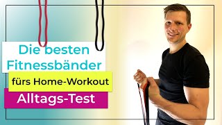 Die besten Fitnessbänder im Test  Welches Widerstandsband taugt zum Homeworkout [upl. by Raine283]