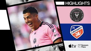 Inter Miami CF vs FC Cincinnati  Battle for the East  Full Match Highlights  August 24 2024 [upl. by Placidia516]