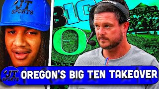 JT Doesn’t Believe The Big Ten Is Ready For Oregon Football [upl. by Aztinaj902]