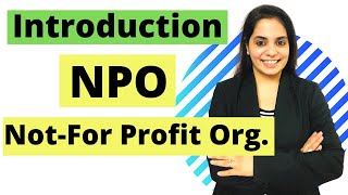 Explained  Meaning of NPO  Not For Profit Organisation  Class 12  Chapter 1 [upl. by Atinihs509]