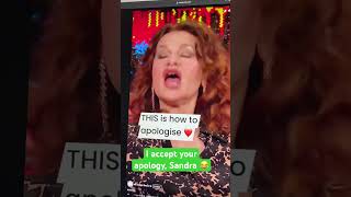 Sandra Bernhard Apologizing to Me 🤷🏽‍♂️😂 shorts andycohen parody [upl. by Dorise]