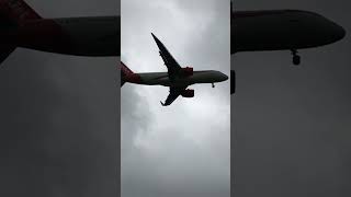 Easyjet landing at gatwick airport  shorts aviation subscribe like easyjet [upl. by Lipp]