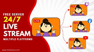 Create 247 Live Streaming Server Free Multistream Enabled [upl. by Miranda]