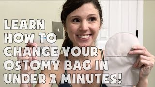 Learn how to change your ostomy bag in under 2 minutes [upl. by Catarina]