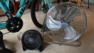 Indoor cycling fans Honeywell HT900E vs Pro Breeze [upl. by Loydie]