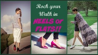 How to look good WALKING IN HEELS PRO TIPS TO WALKING GRACEFULLY [upl. by Ursala]