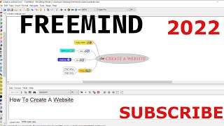 freemind install  amazing free software windows mac os and linux  2022 [upl. by Airbas903]