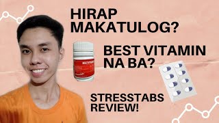 HIRAP KA BANG MAKATULOG  STRESSTABS MULTIVITAMINS  IRON REVIEW  MICHAEL LANUZA VLOGS [upl. by Repinuj]