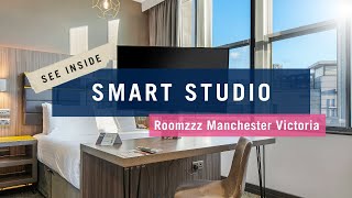 Smart Studio  Apartment Tour  Roomzzz Manchester Victoria [upl. by Aihc]