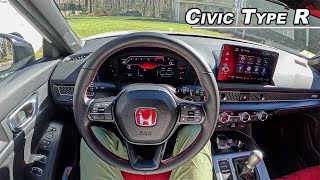 Honda Civic Type R  FL5 First Spring Drive POV Binaural Audio [upl. by Pellikka]