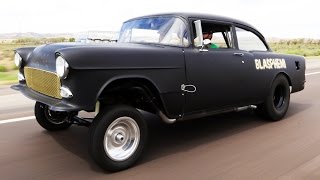 Cross Country in a Gasser 1955 Chevy with a Hemi  Roadkill Ep 30 [upl. by Alleuqahs84]