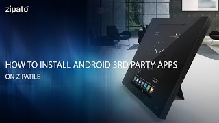 Step by step on how to install Android 3rd party apps on ZipaTile [upl. by Cletus]