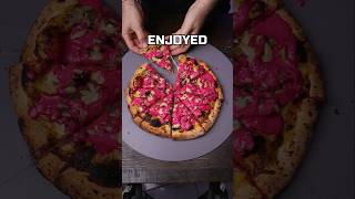 Brisket Pizza W Beet sauce  request by Chad1358 [upl. by Prevot]