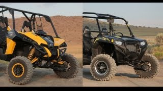 2013 Can Am Maverick X RS vs 2013 Polaris RZR XP 900 LE EPS [upl. by Tadashi]