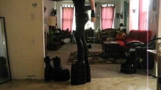 Video1 Dancing In New Rock Platform Boots [upl. by Airasor]