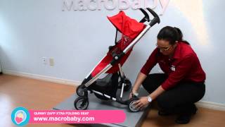 MacroBaby  Quinny Zapp Xtra Folding Seat Stroller [upl. by Hillery]