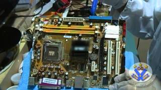 Manutenção de Computadores  Aula 11  Principais componentes da Placa Mãe [upl. by Alcine]