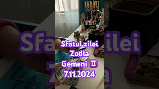 Sfatul zileizodia Gemeni ♊️ tarot horoscop cariera zodie dragoste gemeni [upl. by Sirroned453]