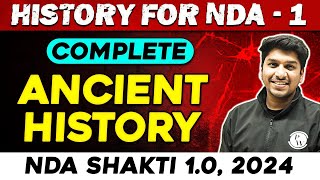 NDA History  Ancient History  NDA 1 2024  Defence Wallah [upl. by Ankeny]