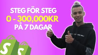 Från Idé till 322403kr på 7 Dagar FULLSTÄNDIG GENOMGÅNG [upl. by Lovel]