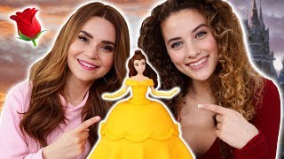 Making a Disney Princess Cake w Sofie Dossi  Beauty and the Beast  Nerdy Nummies [upl. by Ailito]