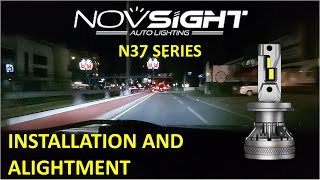 PART1 NOVSIGHT N37 INSTALLATION REVIEW [upl. by Lertnom769]